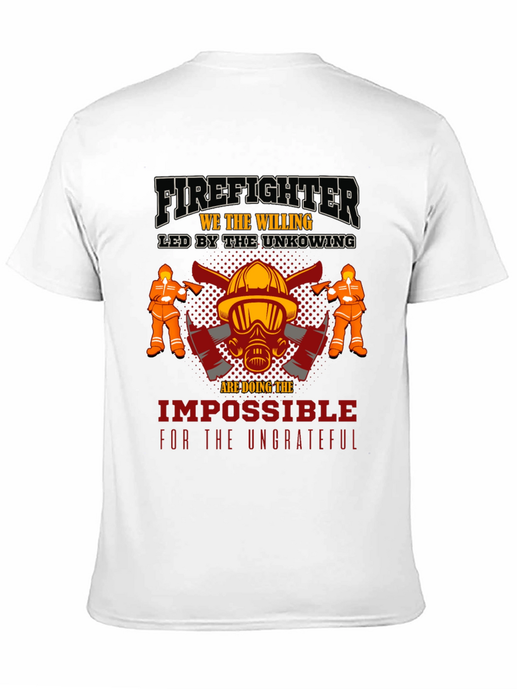 Firefighter Graphic T-Shirt