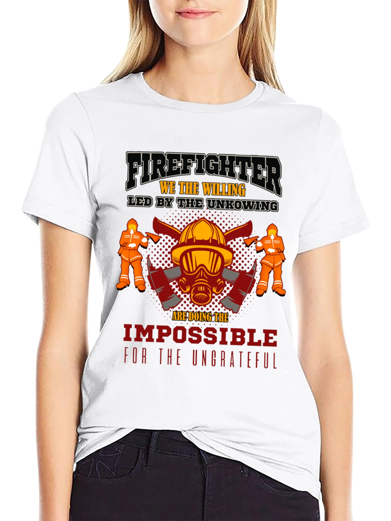 Firefighter Graphic T-Shirt