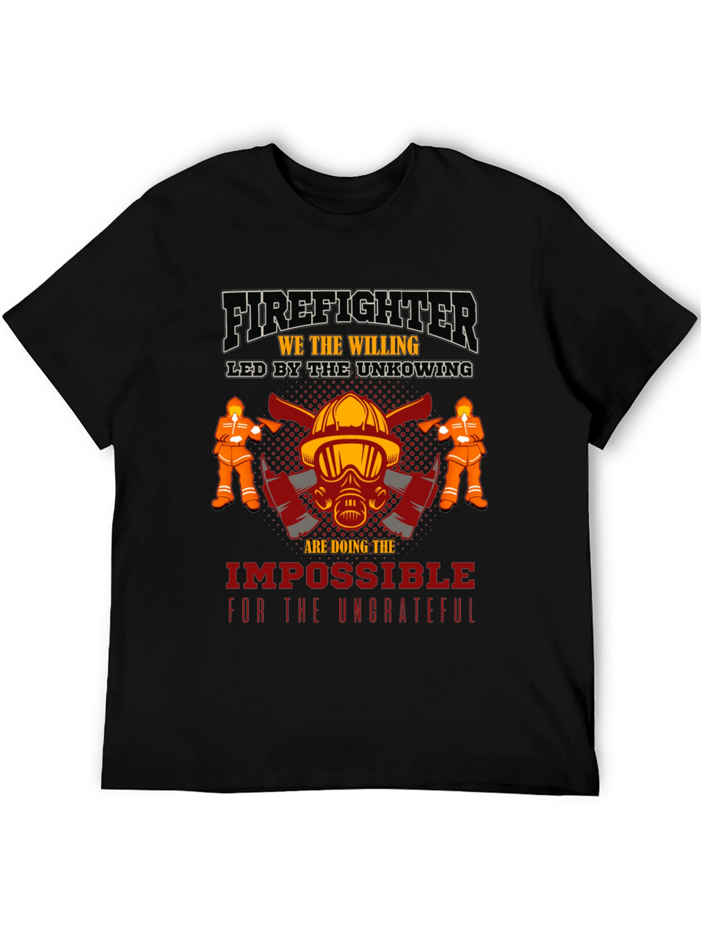 Firefighter Graphic T-Shirt