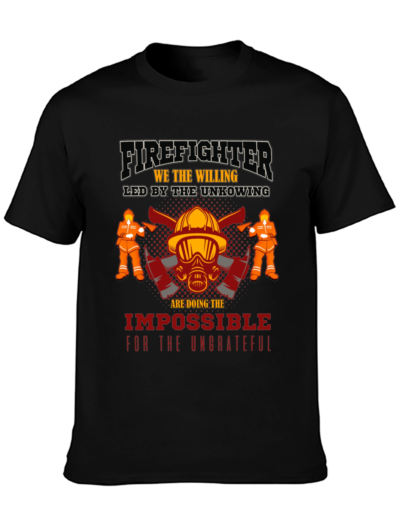 Firefighter Graphic T-Shirt