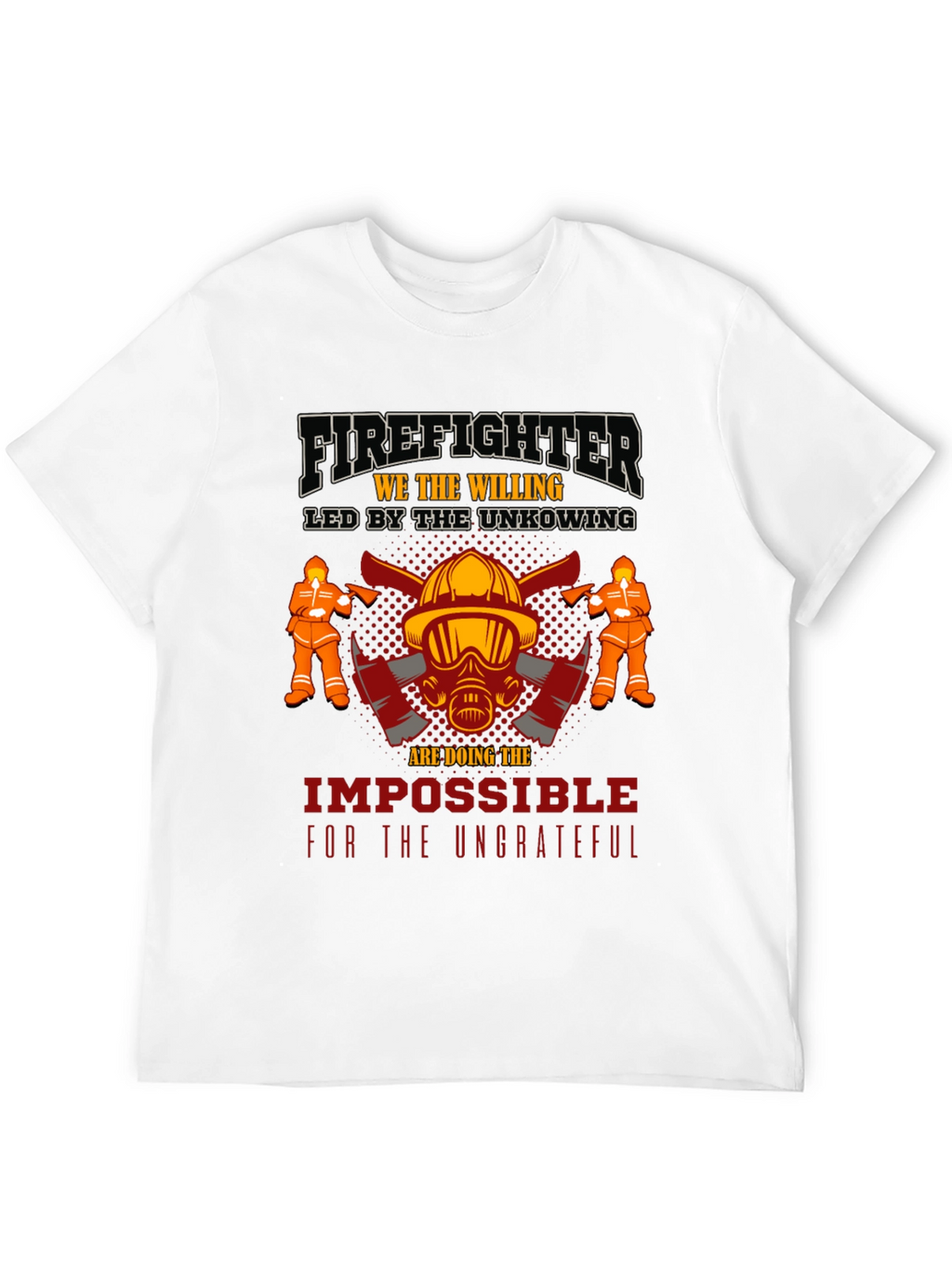 Firefighter Graphic T-Shirt