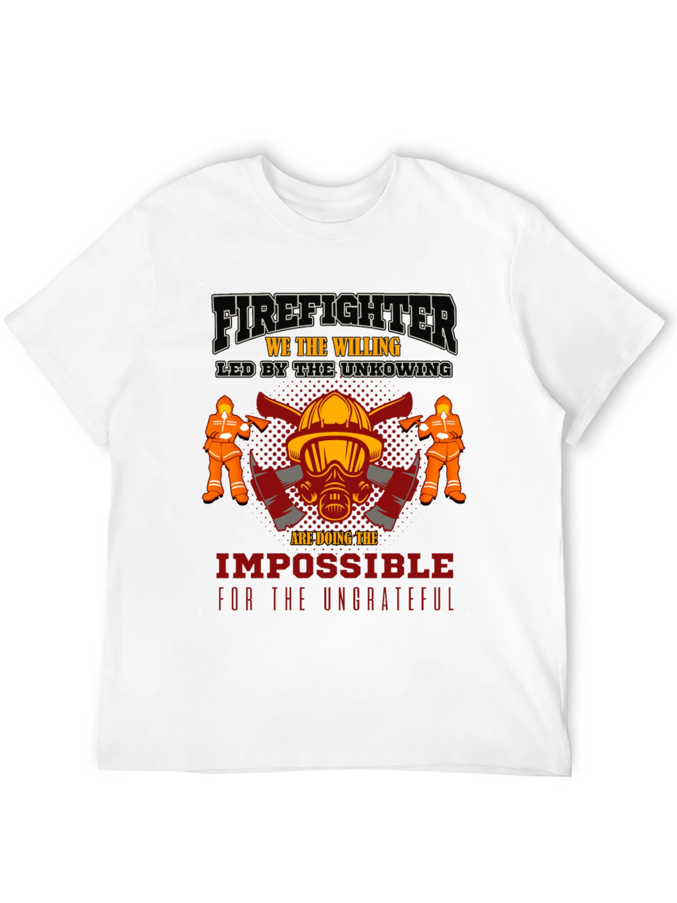 Firefighter Graphic T-Shirt