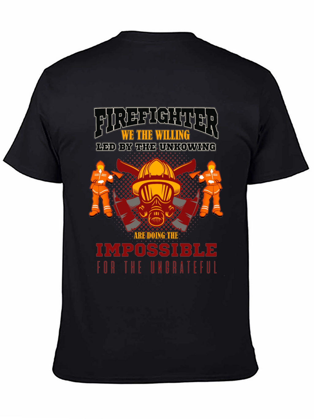 Firefighter Graphic T-Shirt