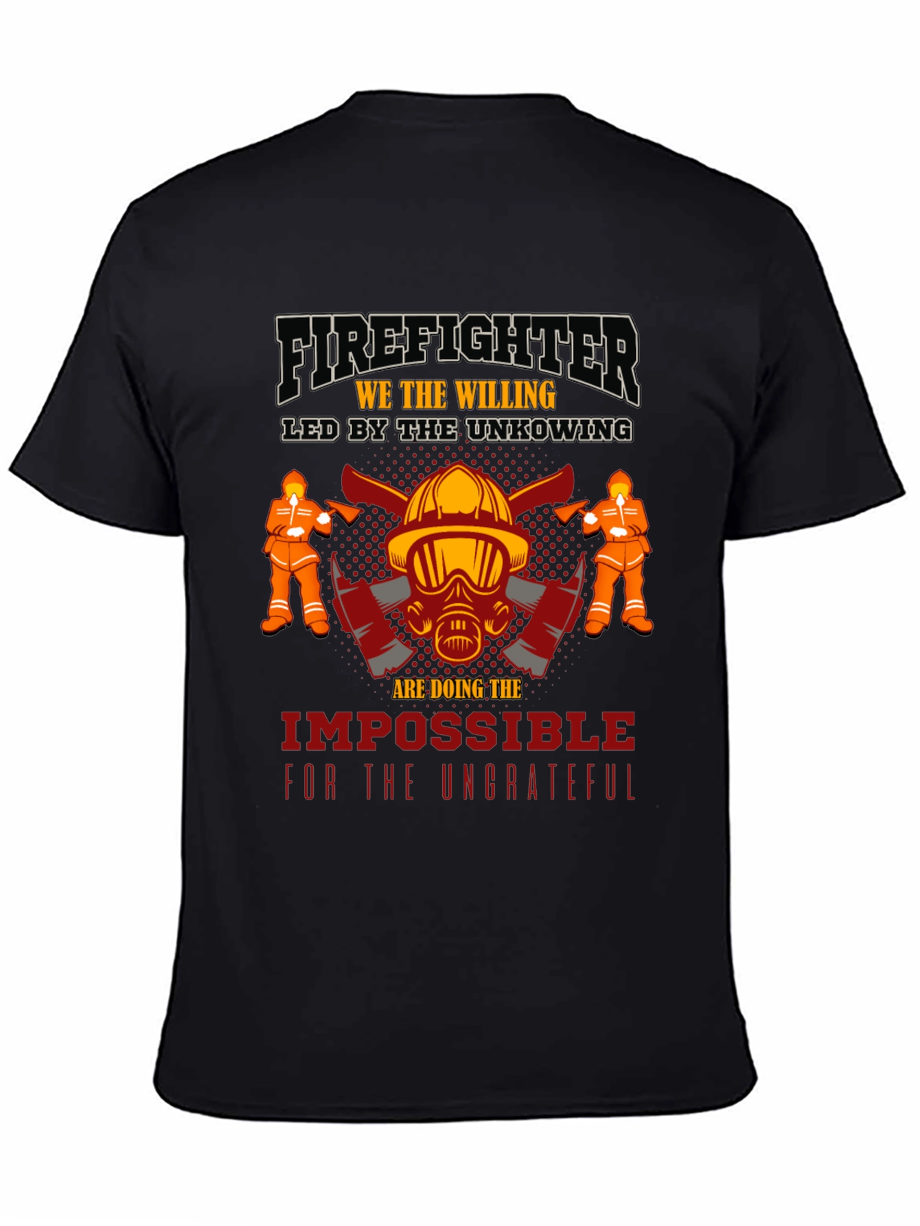 Firefighter Graphic T-Shirt