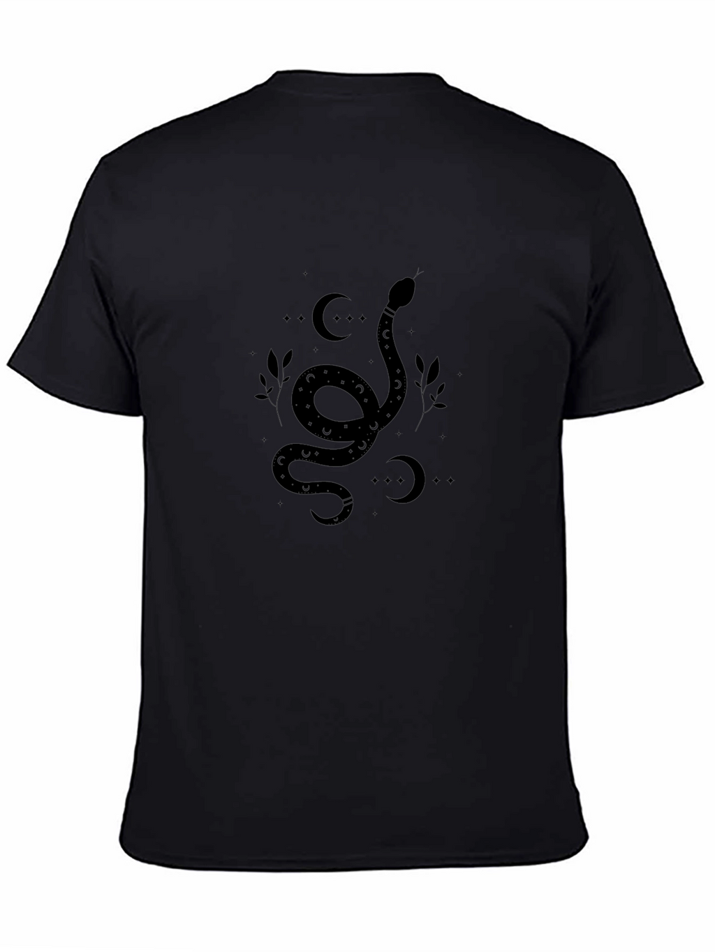 Mystic Snake Graphic Tee - Black