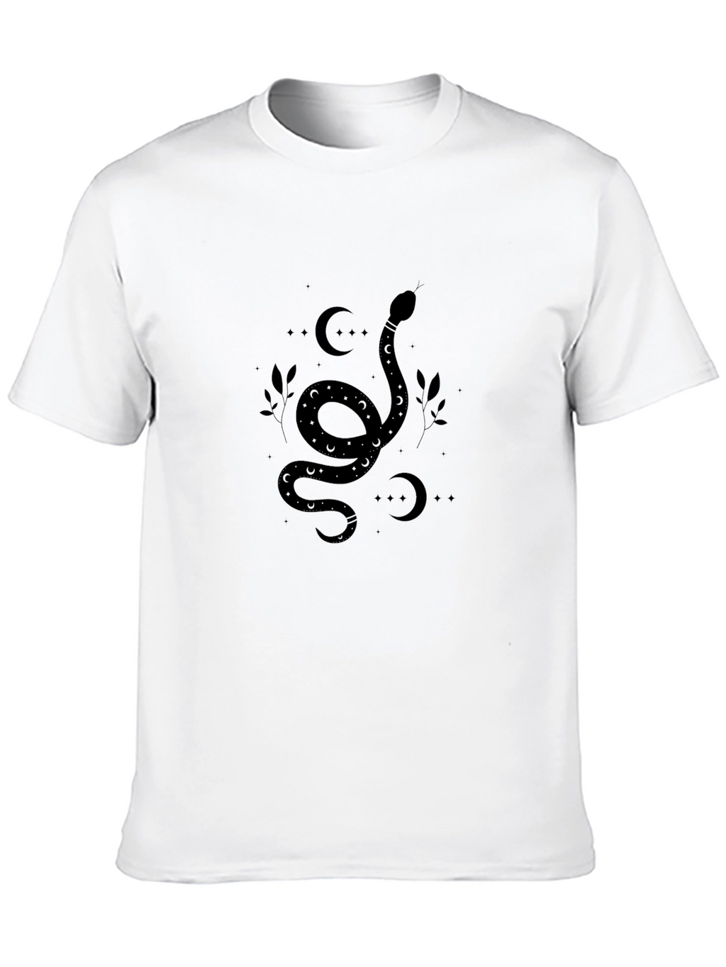 Mystic Snake Graphic Tee - Black