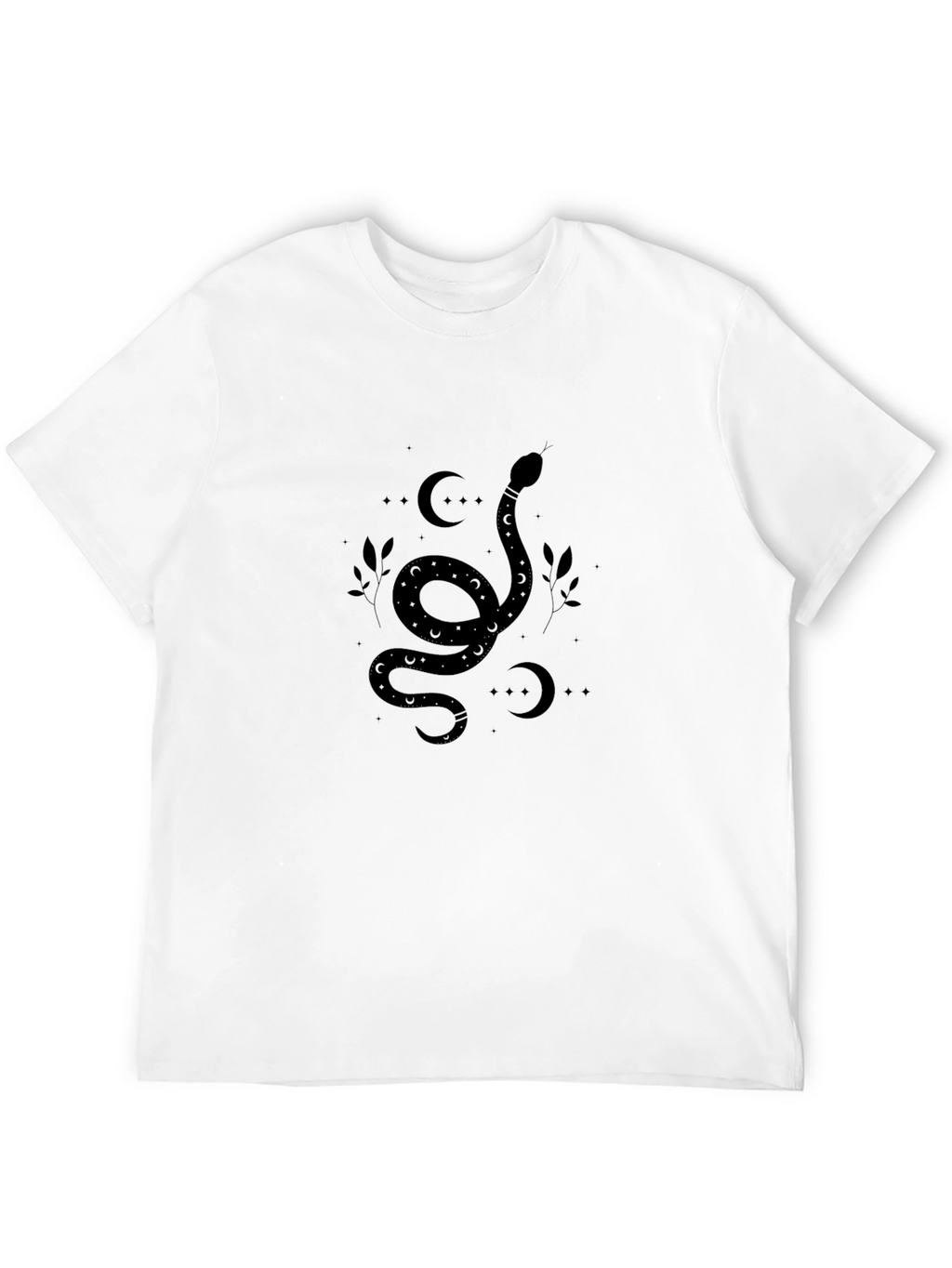 Mystic Snake Graphic Tee - Black