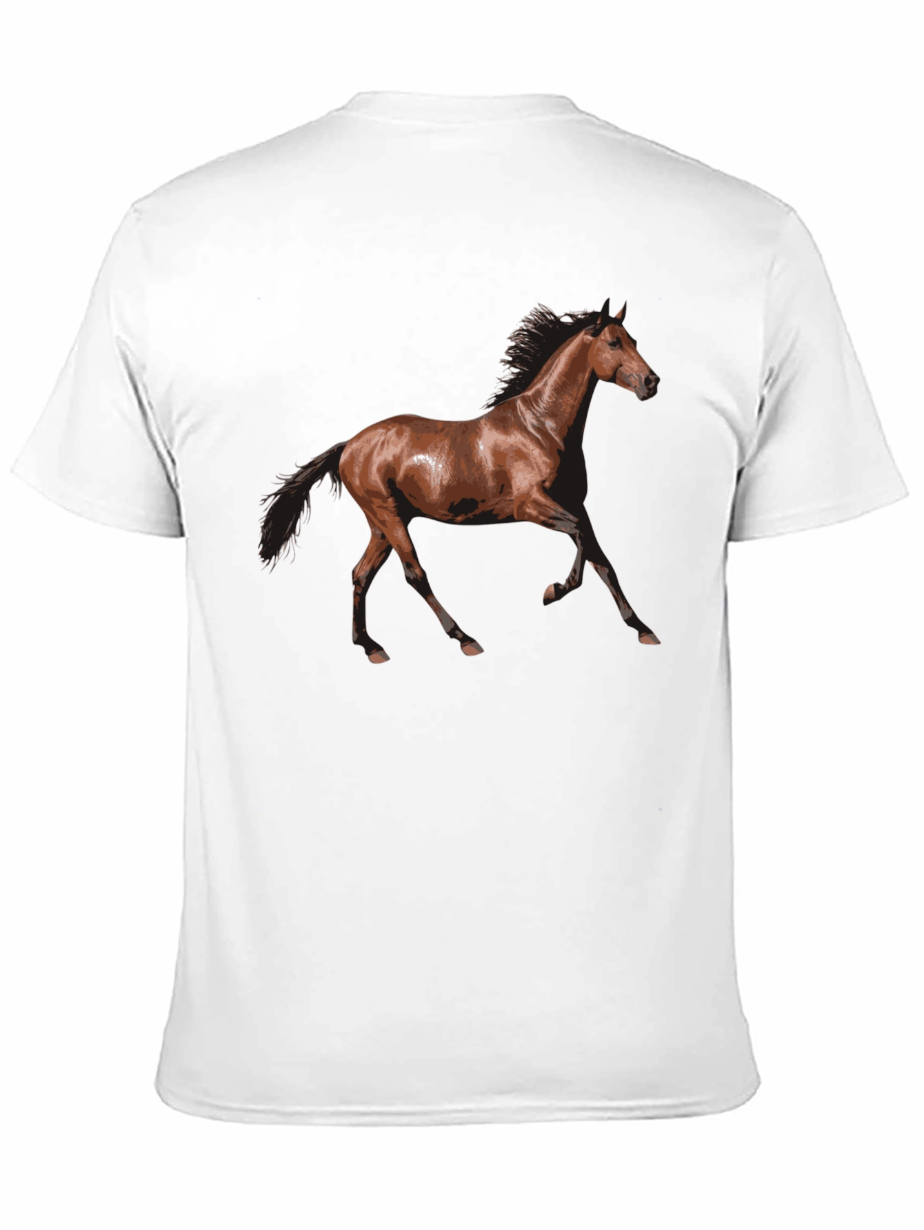 Black Horse Graphic T-Shirt
