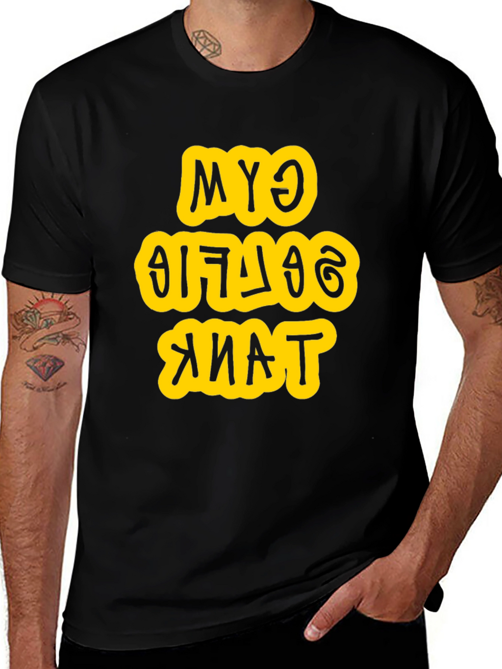 Gym Selfie Tank T-Shirt