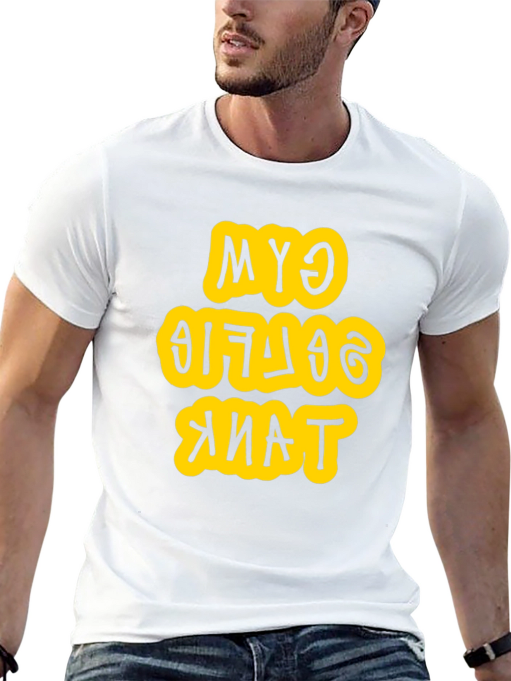 Gym Selfie Tank T-Shirt