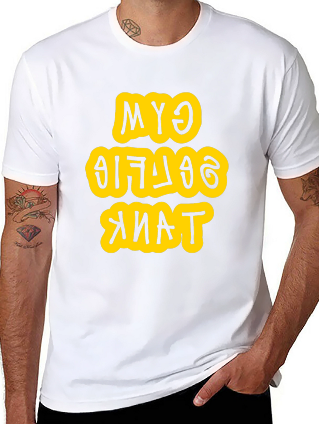 Gym Selfie Tank T-Shirt