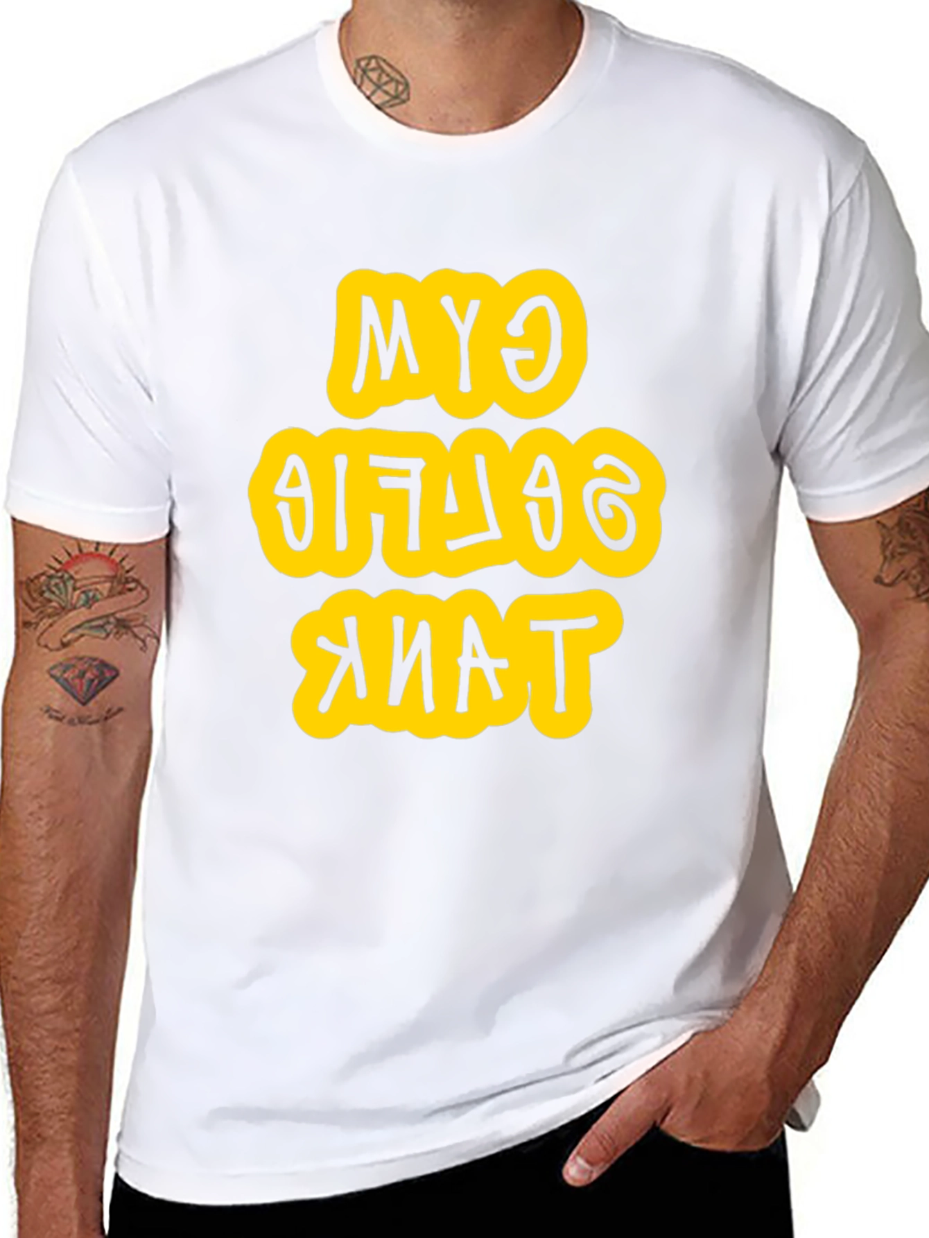 Gym Selfie Tank T-Shirt