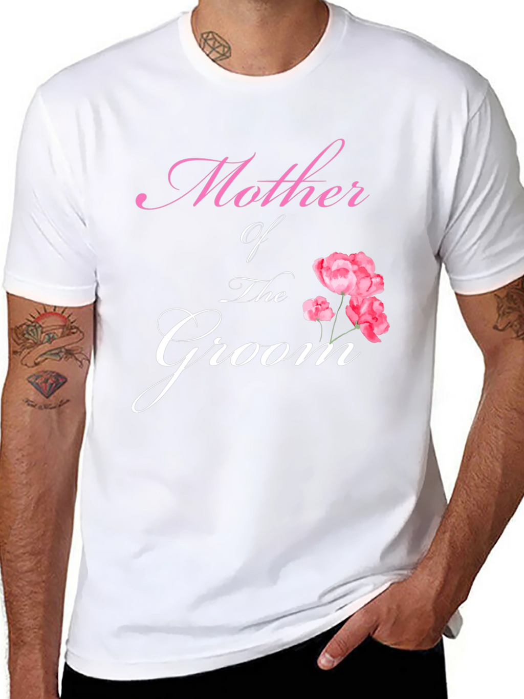 Mother of the Groom Floral T-Shirt