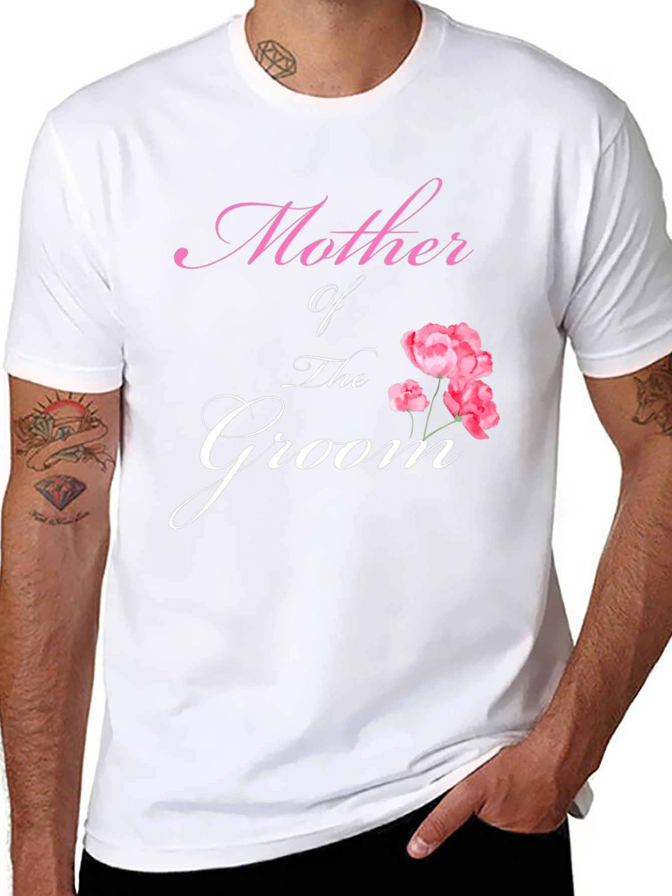 Mother of the Groom Floral T-Shirt
