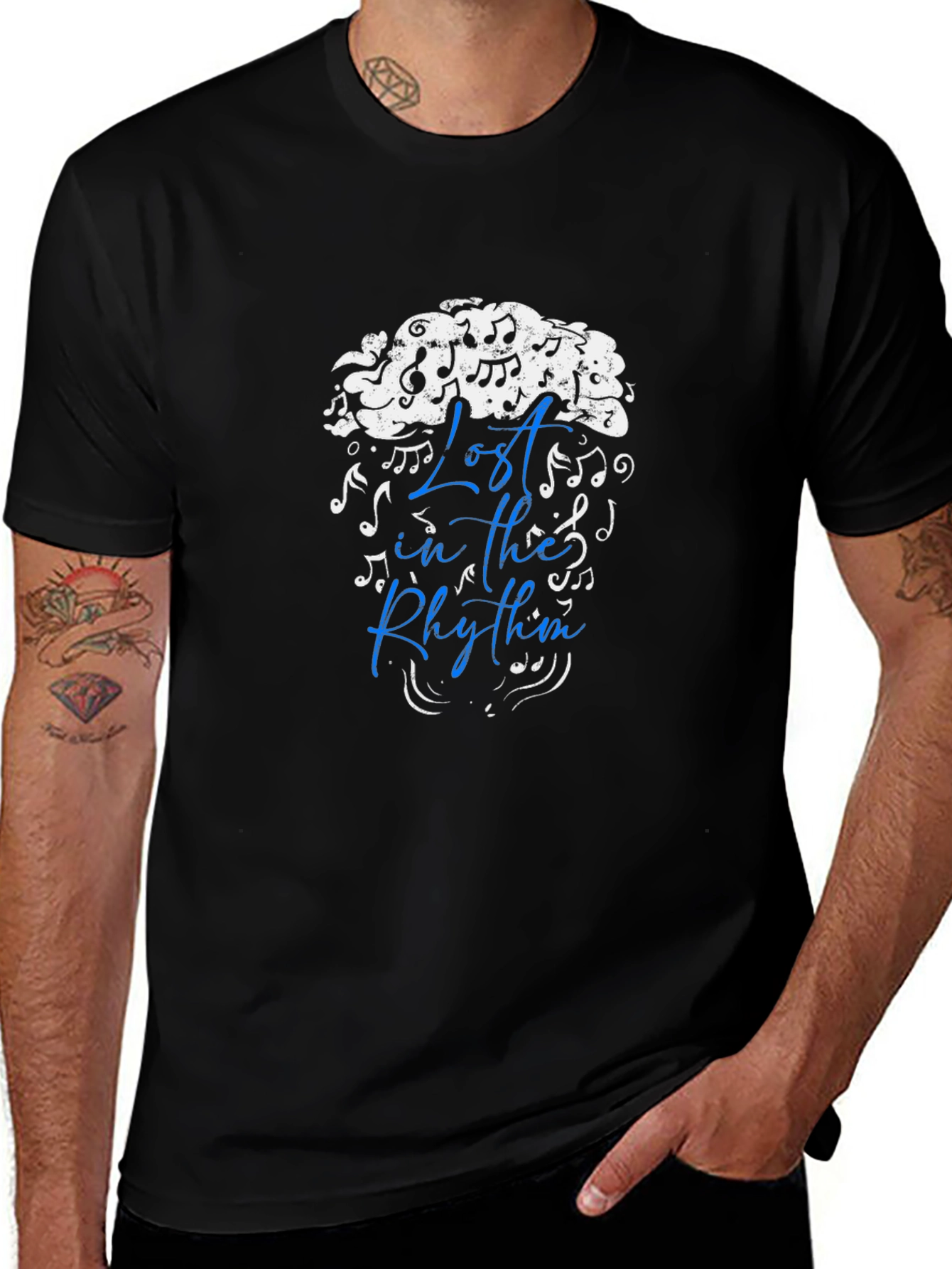 Lost in the Rhythm Graphic T-Shirt