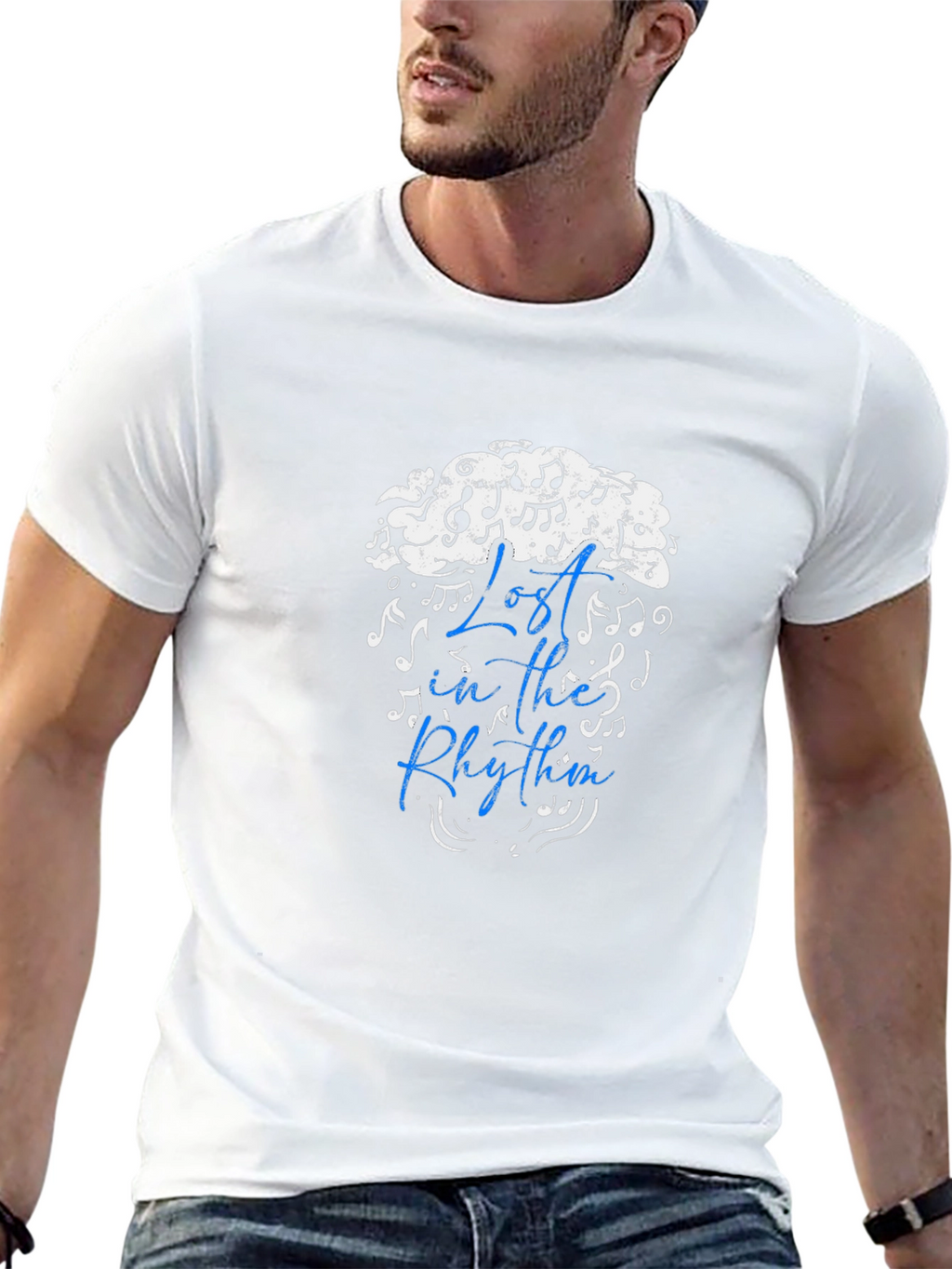 Lost in the Rhythm Graphic T-Shirt