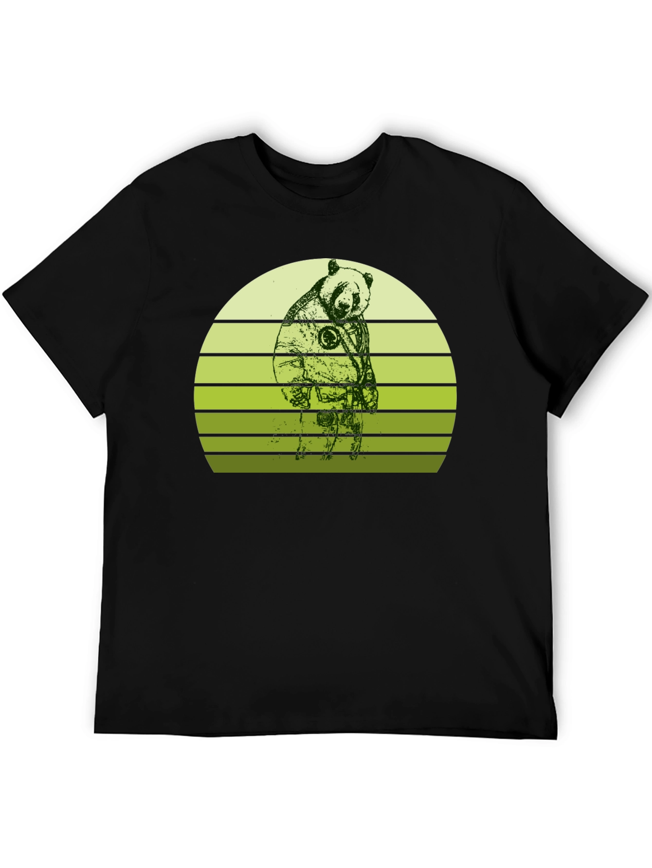 Astronaut Panda T-Shirt - Unique Graphic Tee