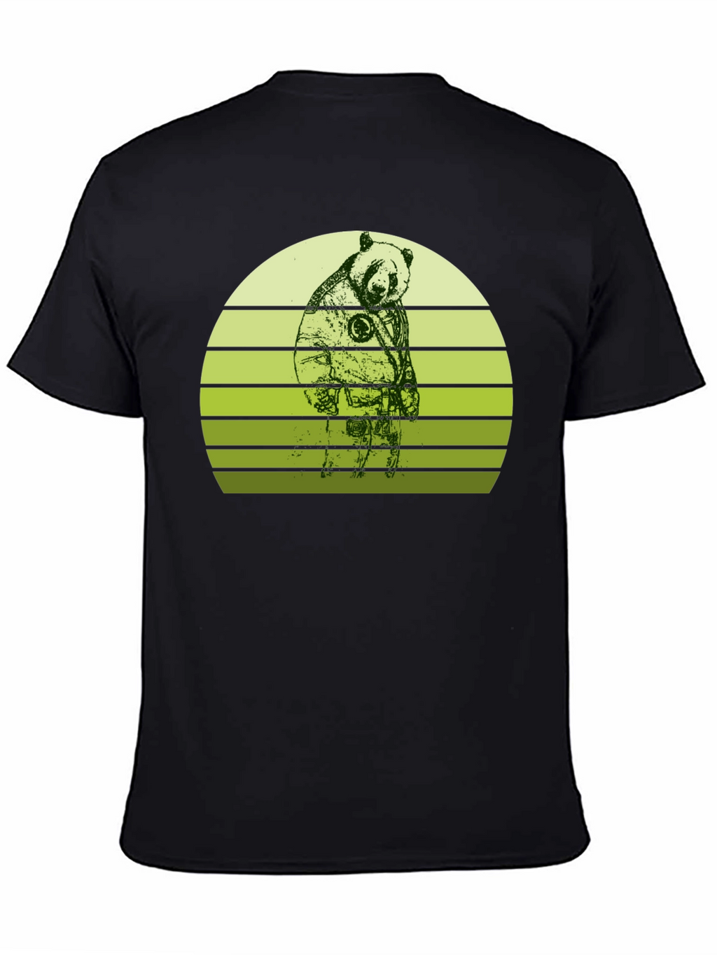 Astronaut Panda T-Shirt - Unique Graphic Tee