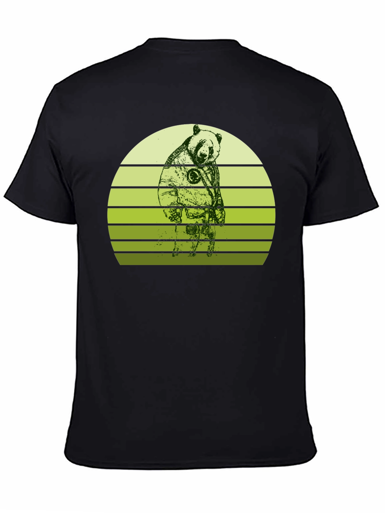 Astronaut Panda T-Shirt - Unique Graphic Tee