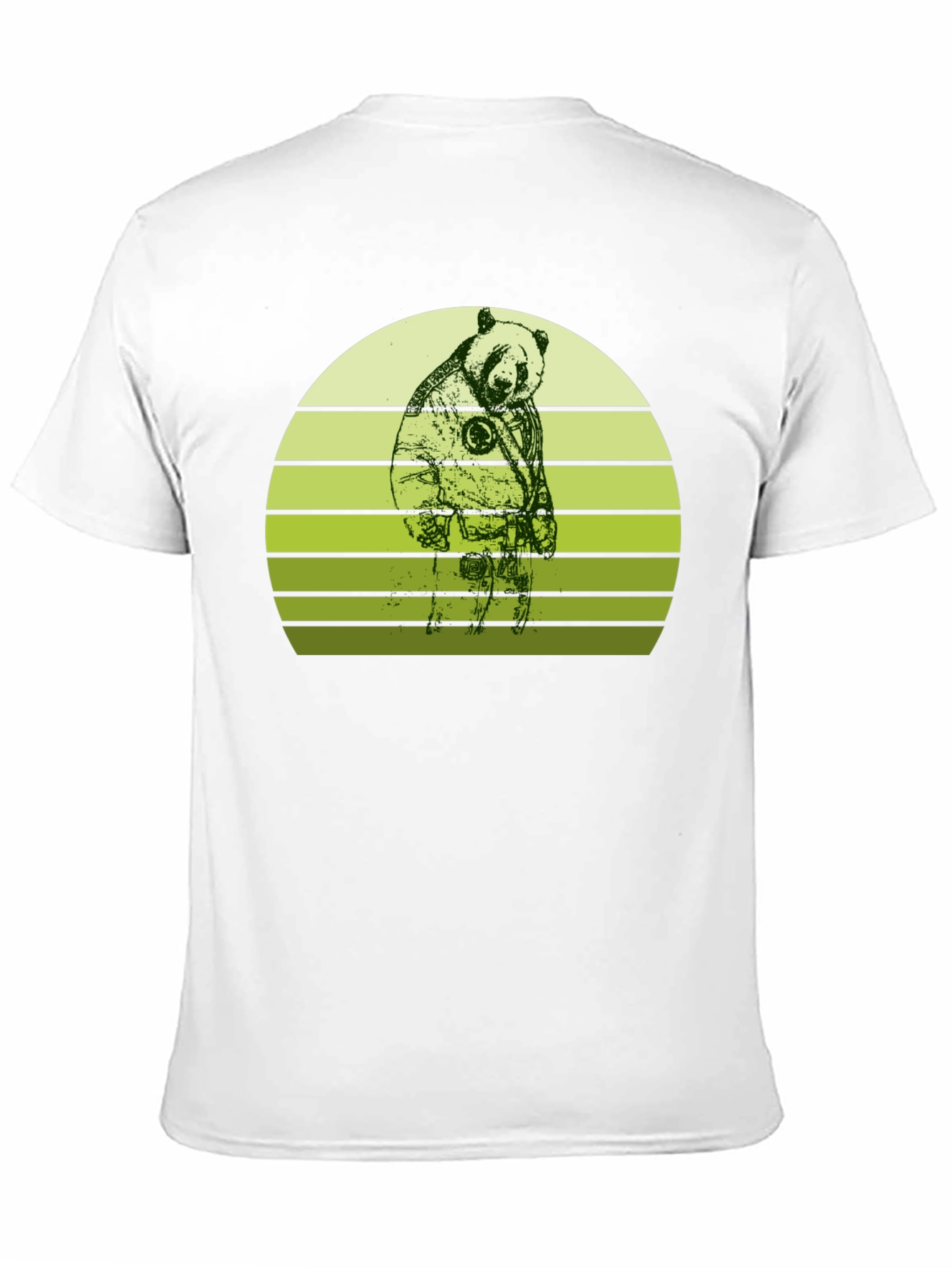 Astronaut Panda T-Shirt - Unique Graphic Tee