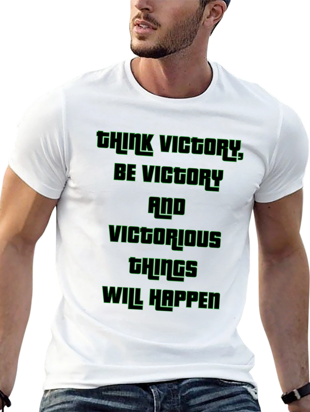 Think Victory Graphic Tee