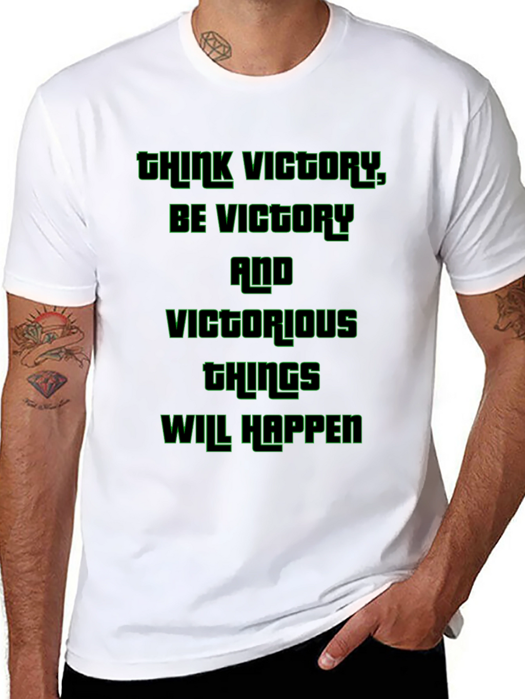 Think Victory Graphic Tee