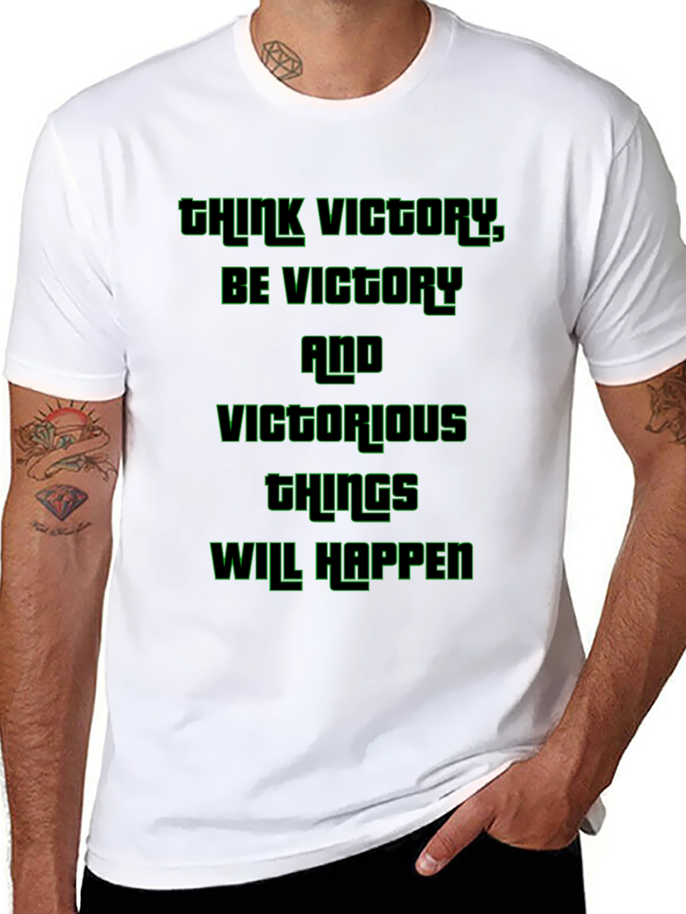 Think Victory Graphic Tee