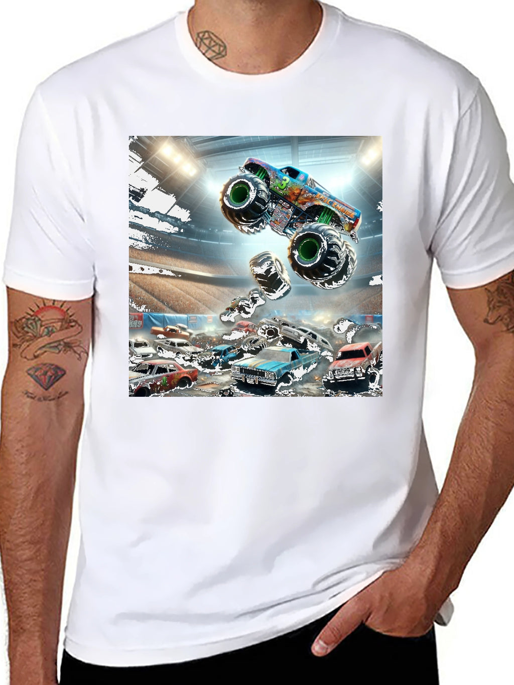 Monster Truck Rally Graphic Tee