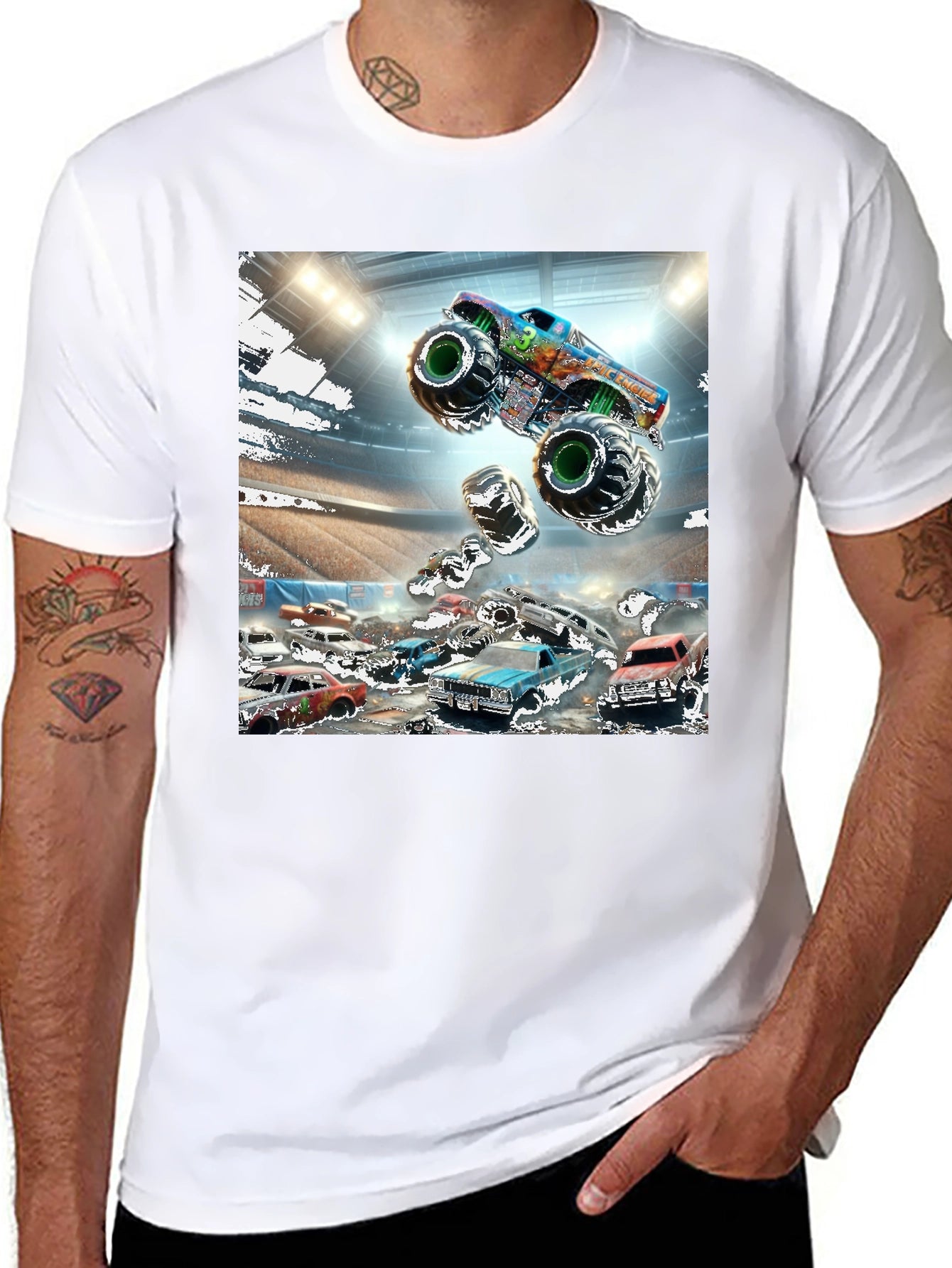 Monster Truck Rally Graphic Tee
