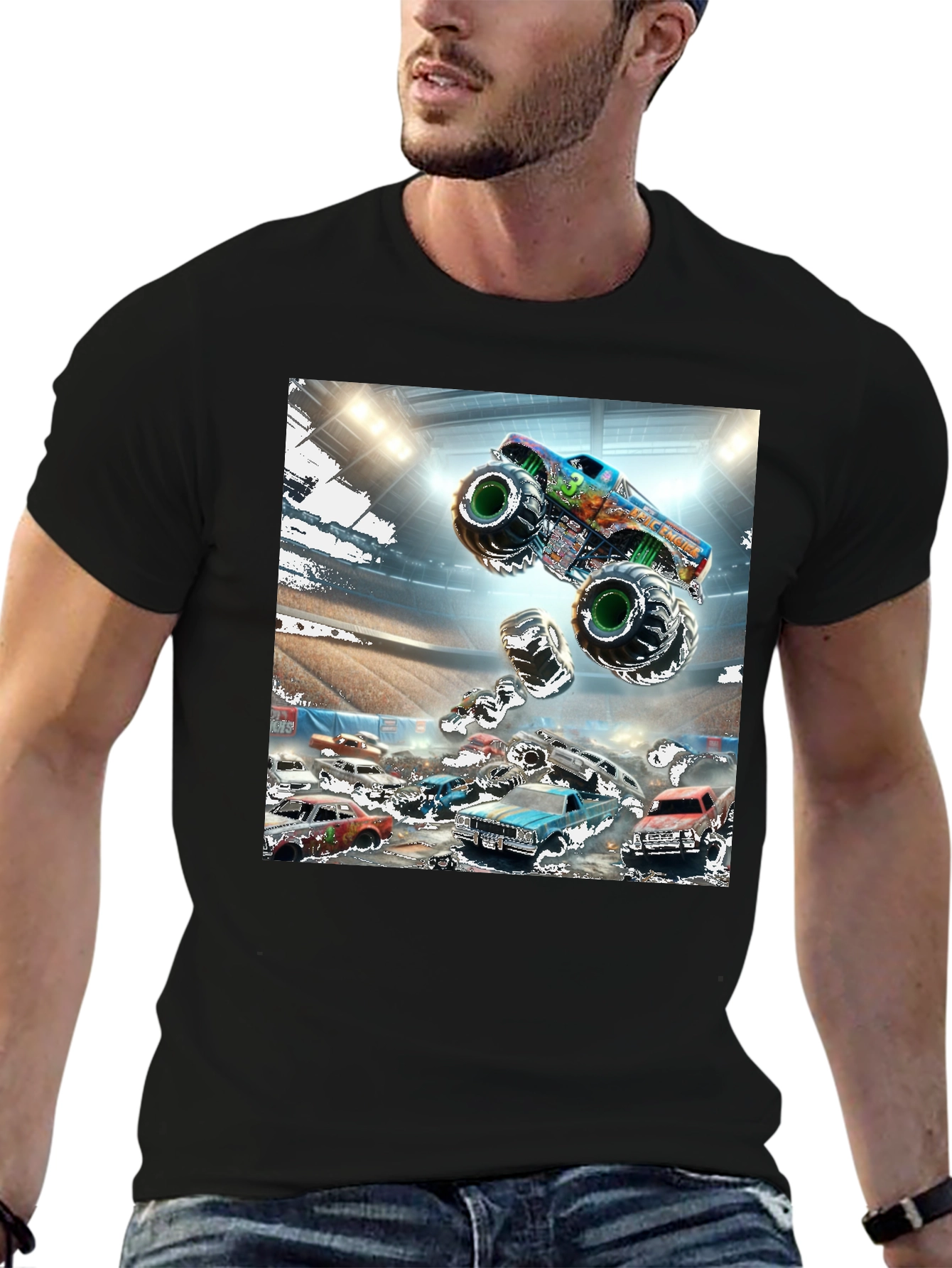 Monster Truck Rally Graphic Tee