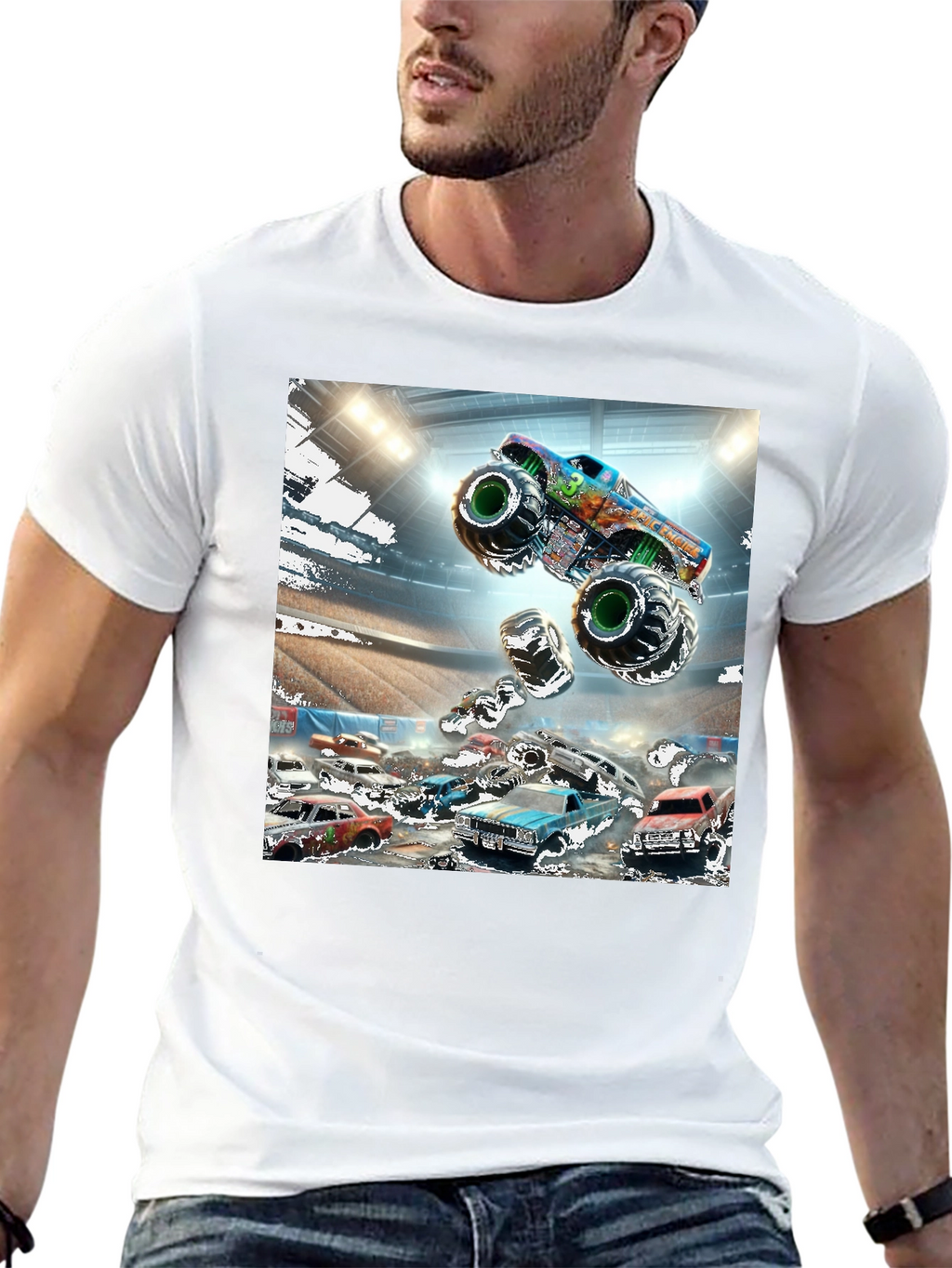 Monster Truck Rally Graphic Tee