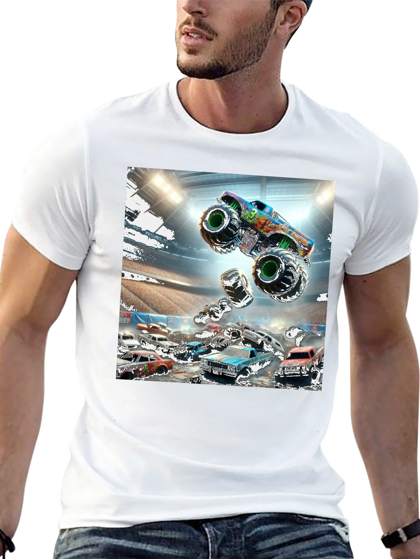 Monster Truck Rally Graphic Tee