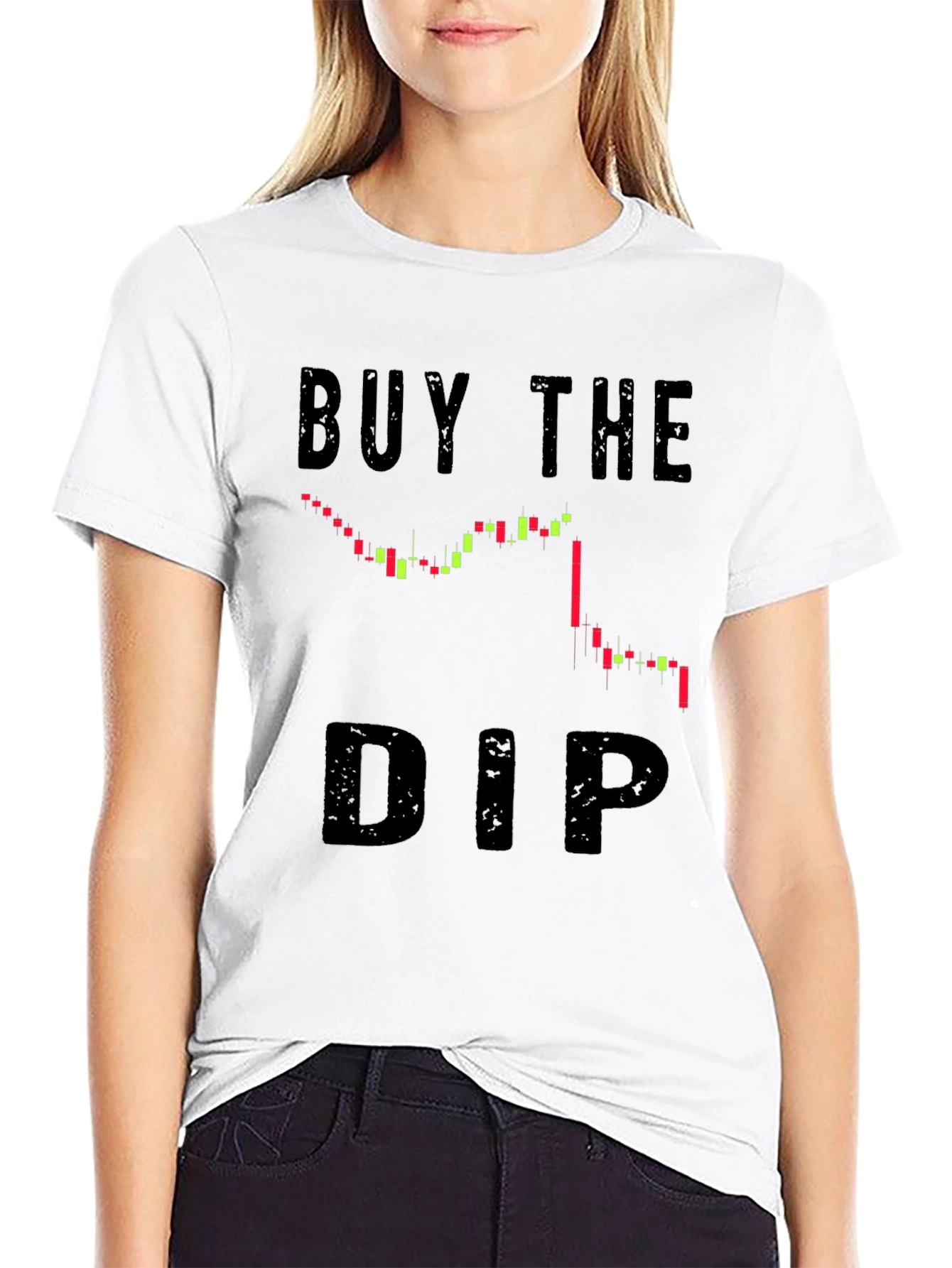 Buy The Dip T-Shirt - Stock Market Apparel