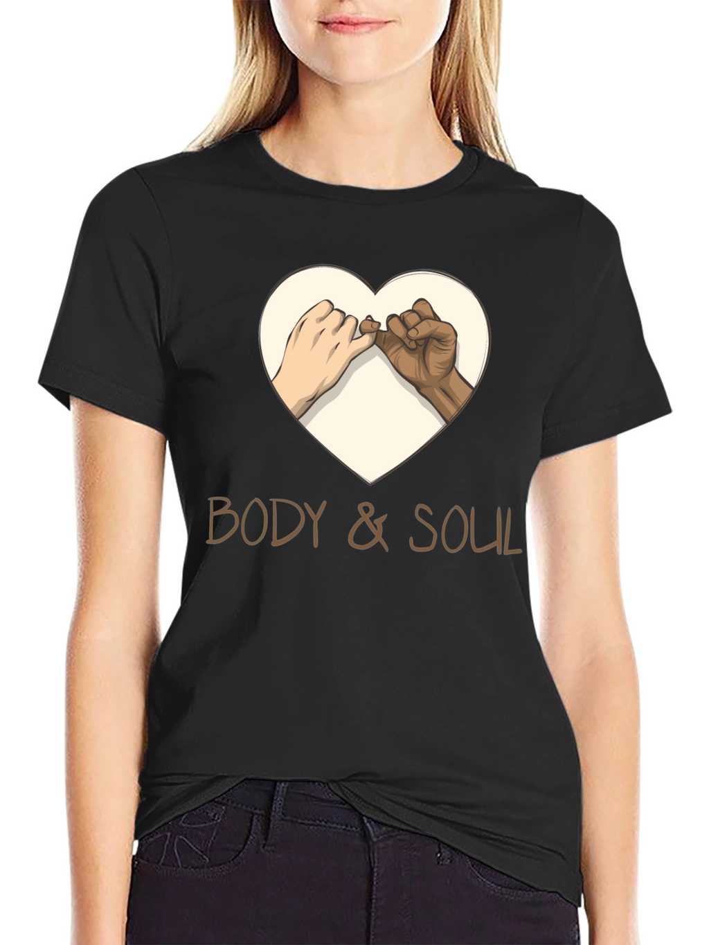 Body & Soul Heart Graphic Tee