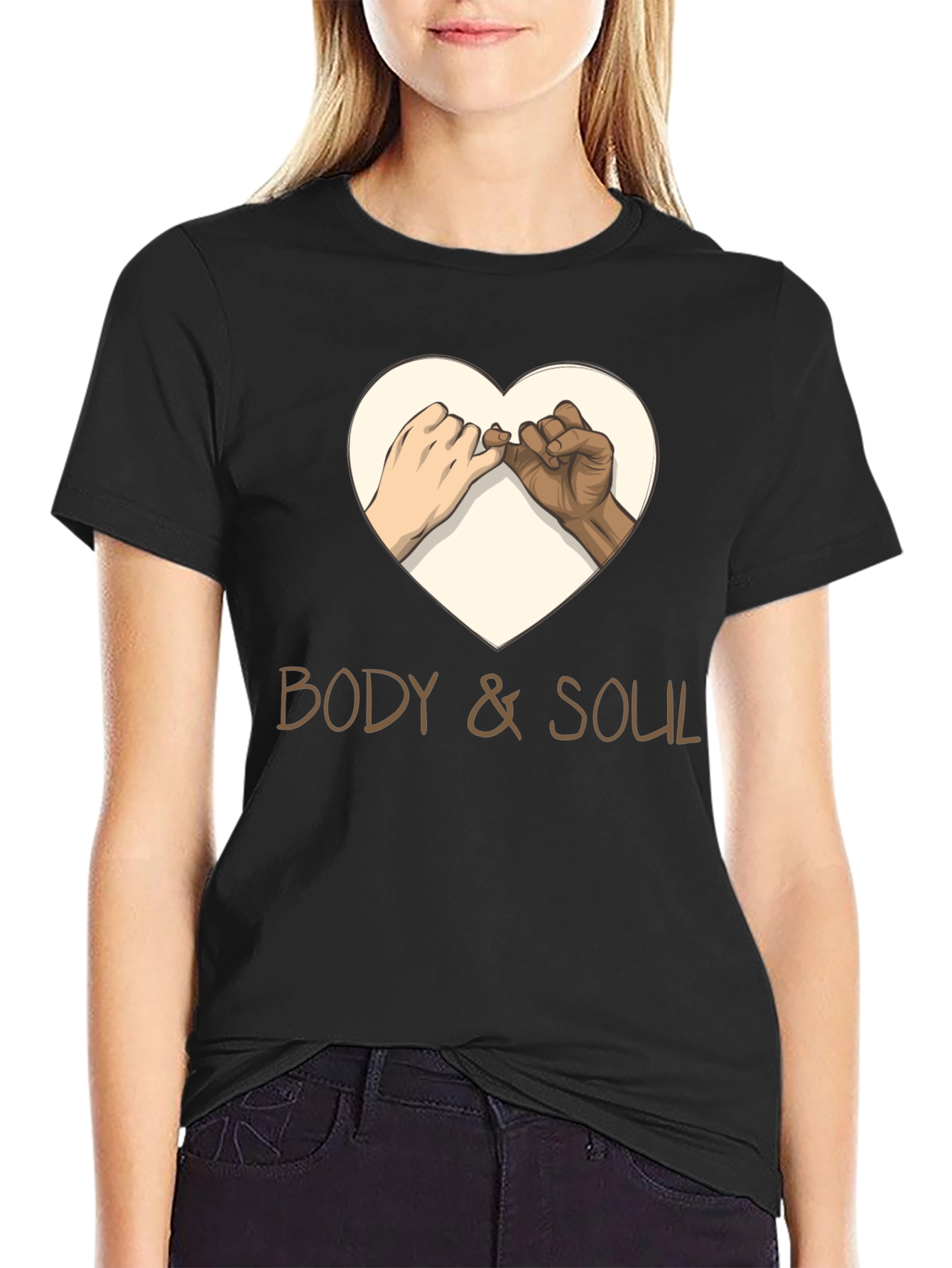 Body & Soul Heart Graphic Tee