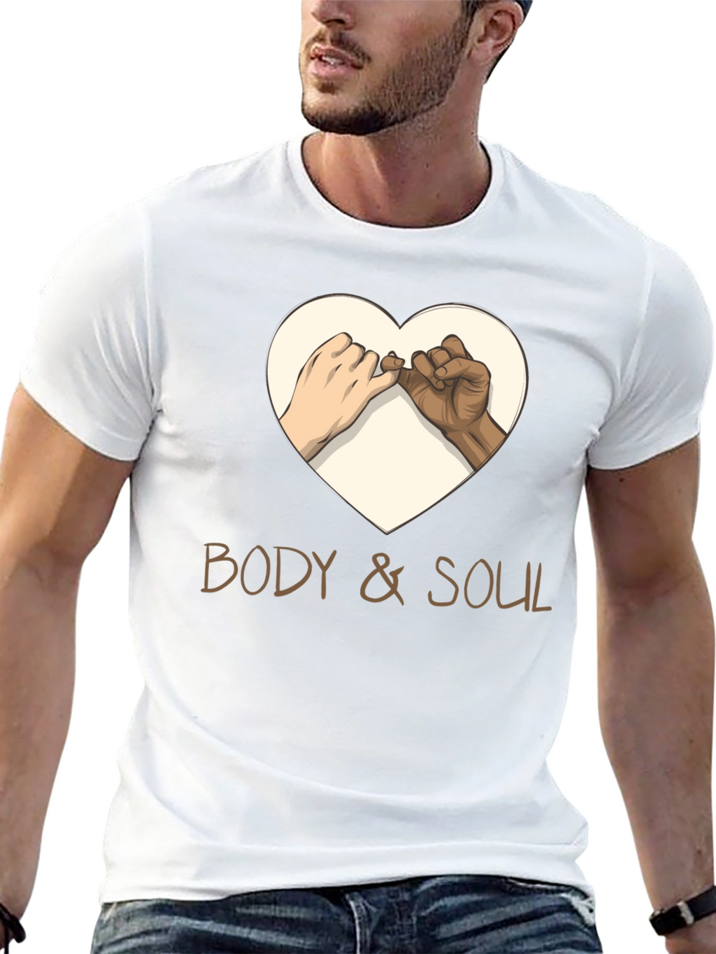 Body & Soul Heart Graphic Tee