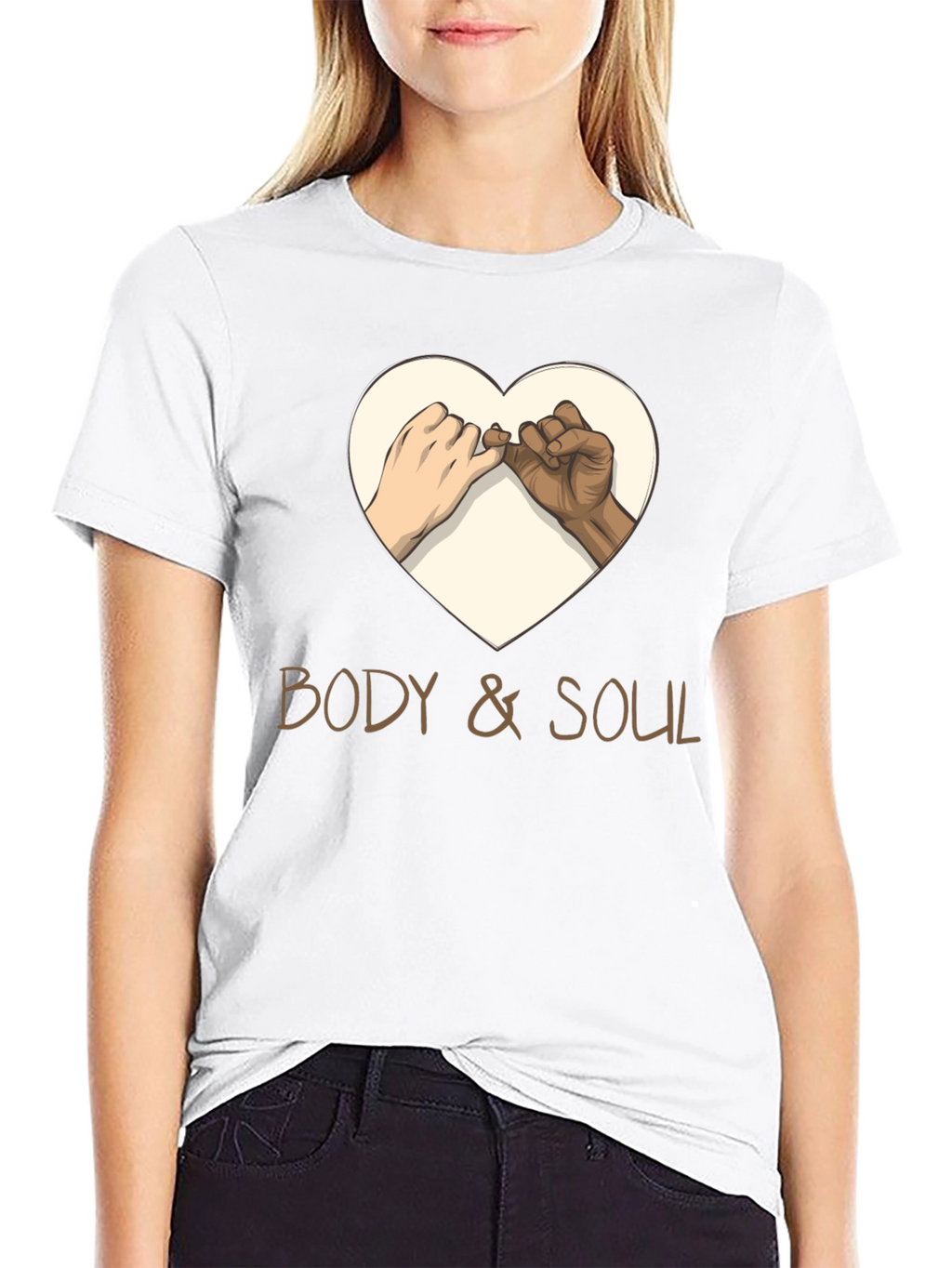 Body & Soul Heart Graphic Tee
