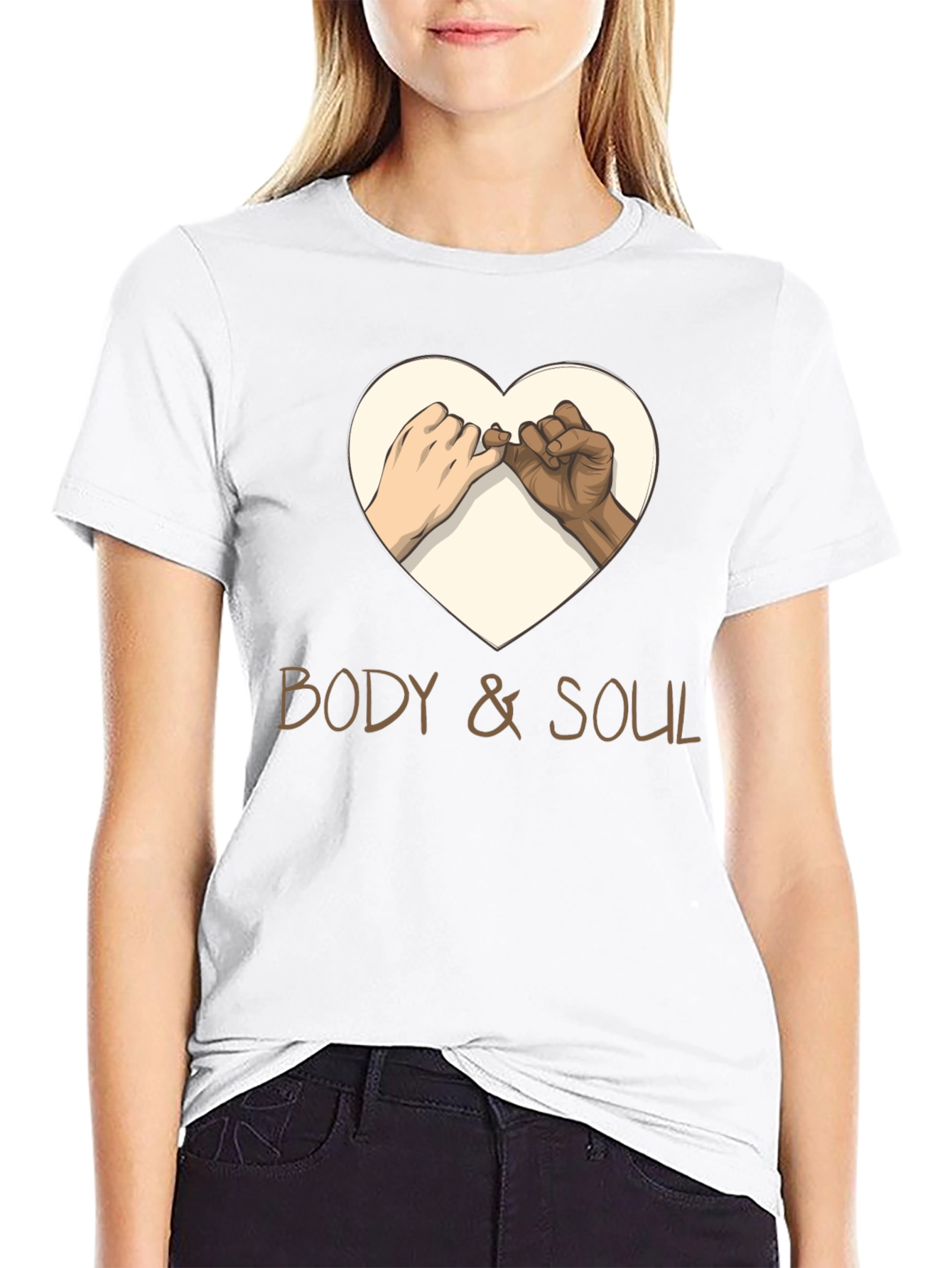 Body & Soul Heart Graphic Tee