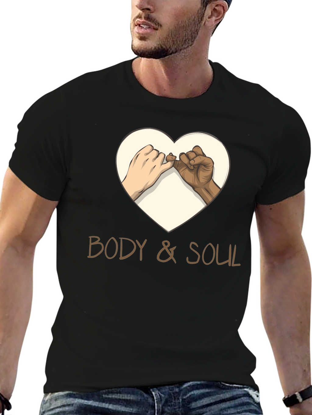 Body & Soul Heart Graphic Tee
