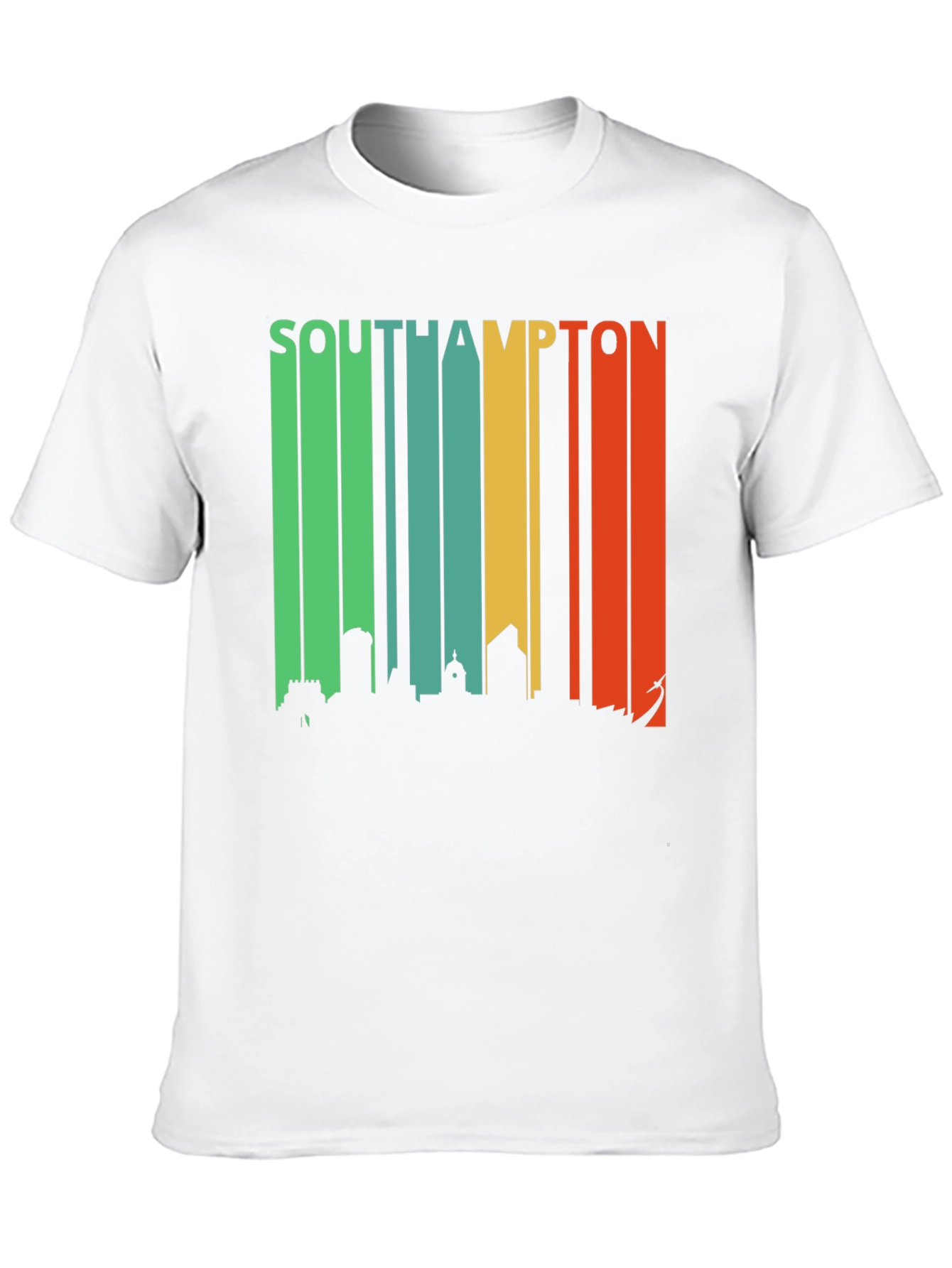 Southampton Skyline Retro T-Shirt