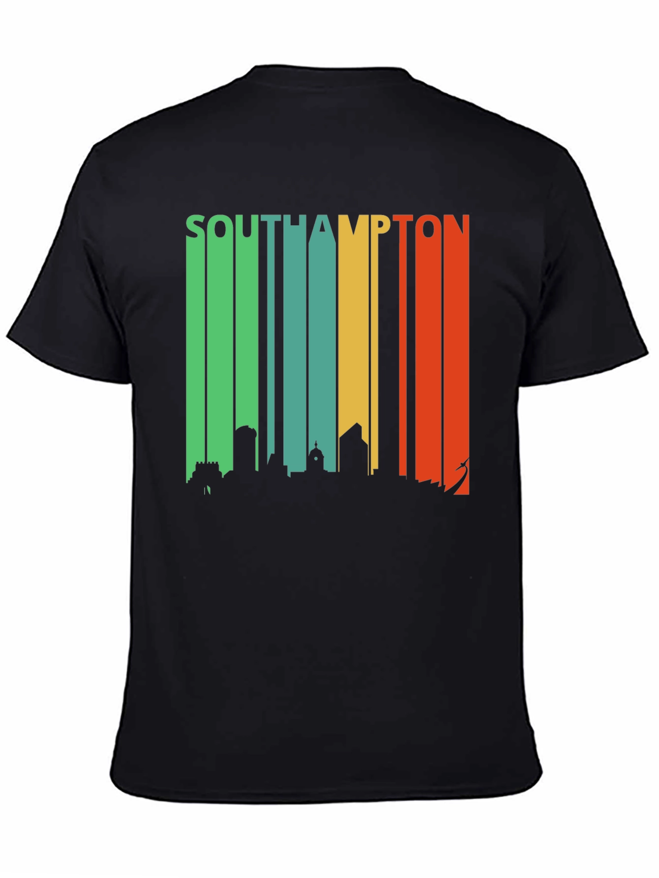 Southampton Skyline Retro T-Shirt