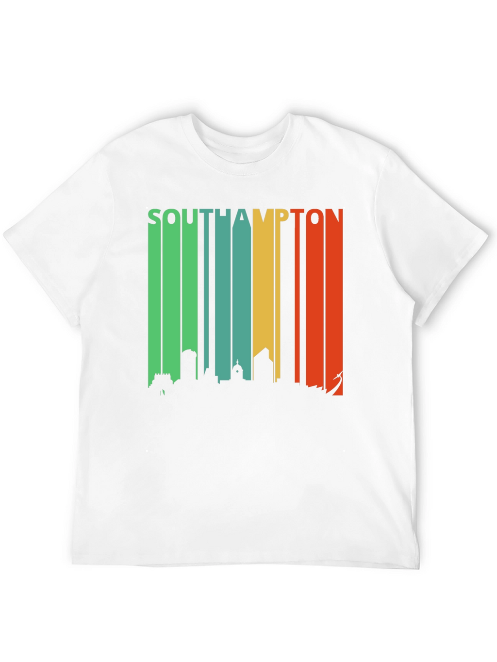 Southampton Skyline Retro T-Shirt