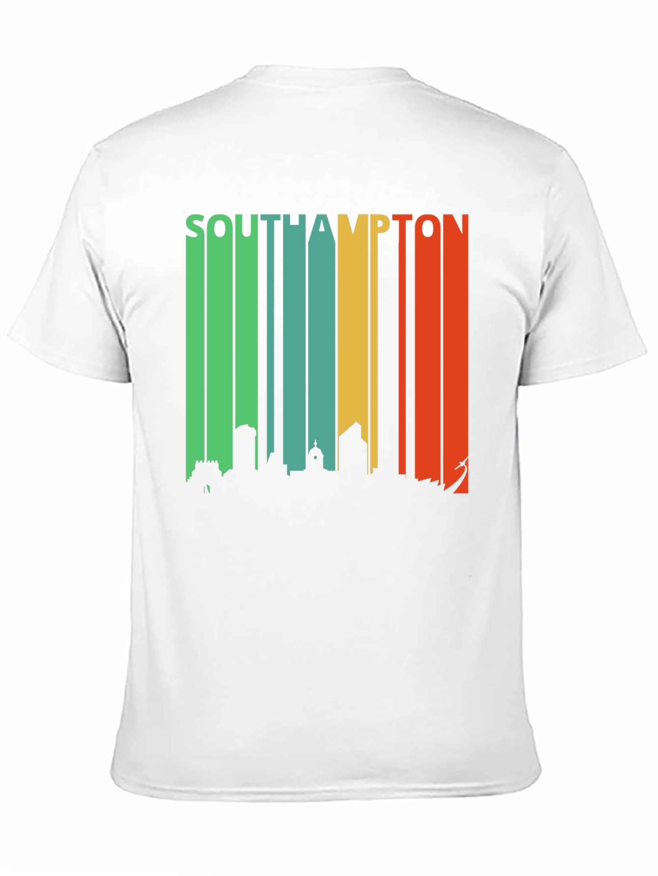 Southampton Skyline Retro T-Shirt