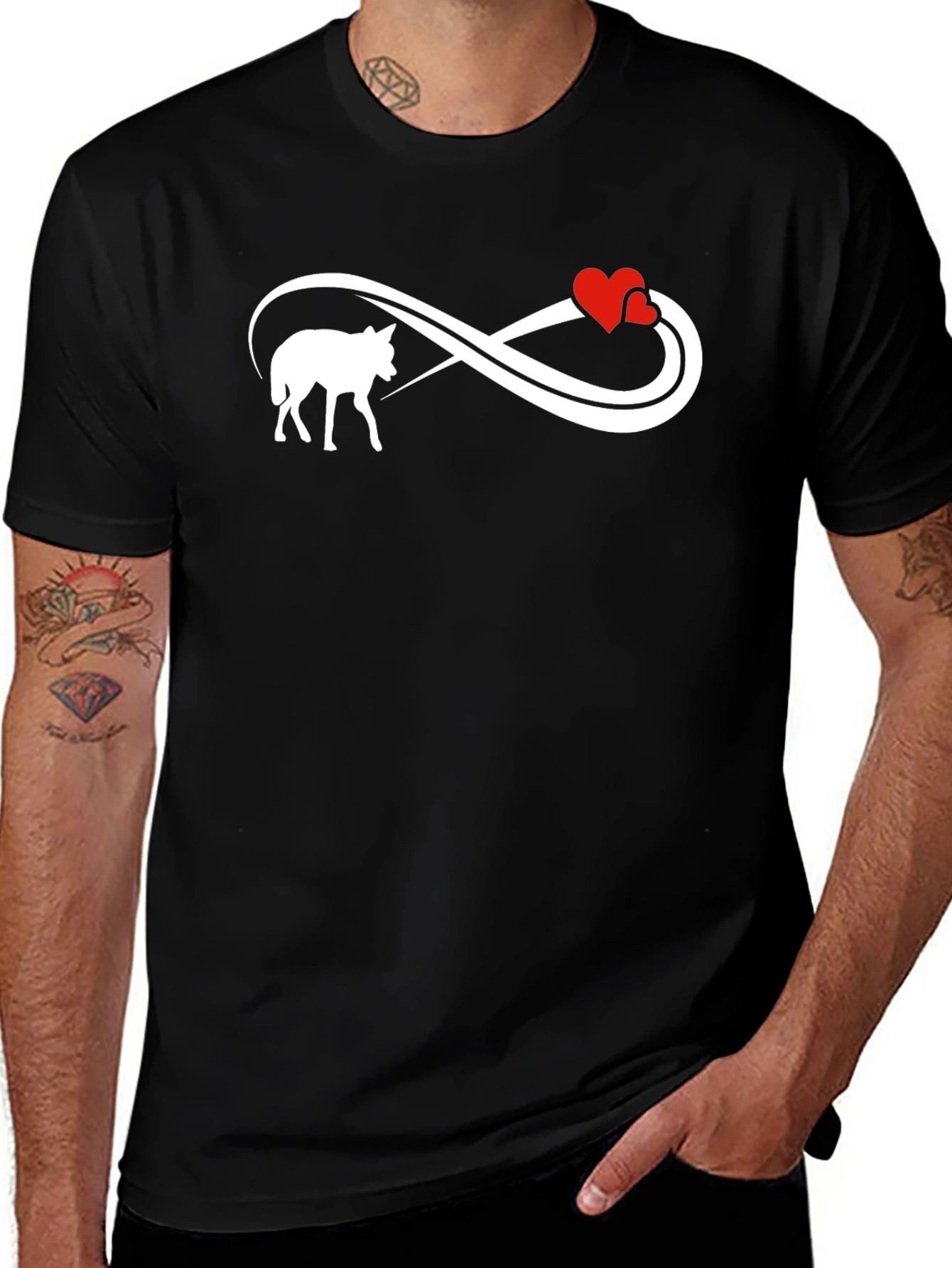 Wolf Love Infinity T-Shirt