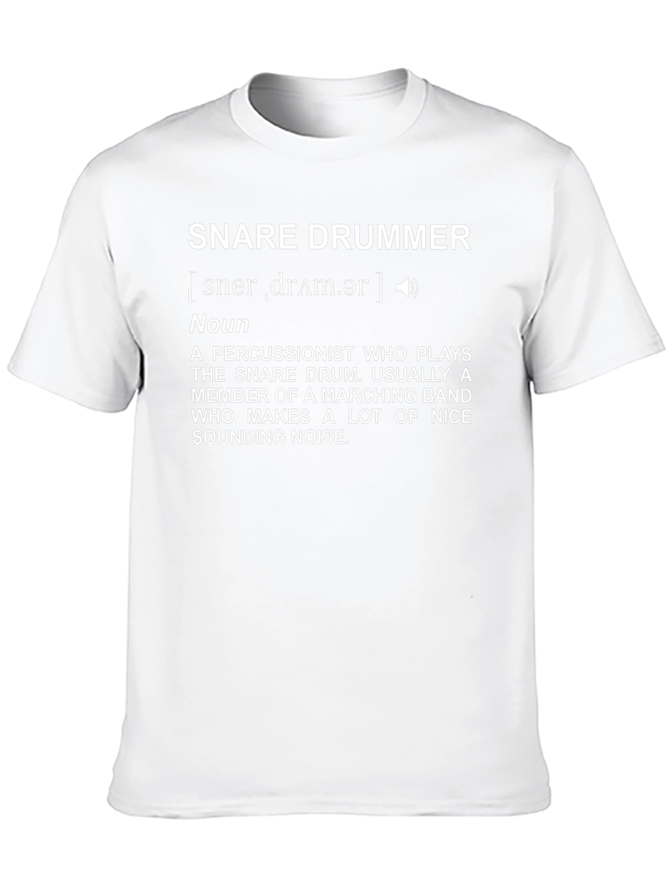 Snare Drummer Definition T-Shirt