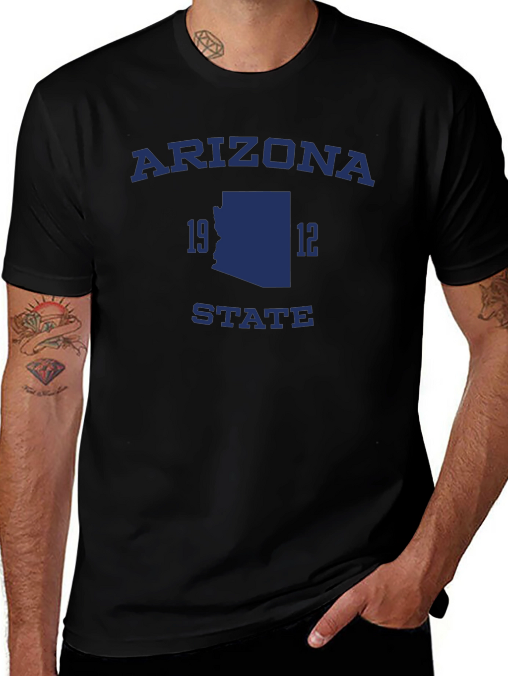 Arizona State T-Shirt - Navy Graphic Tee