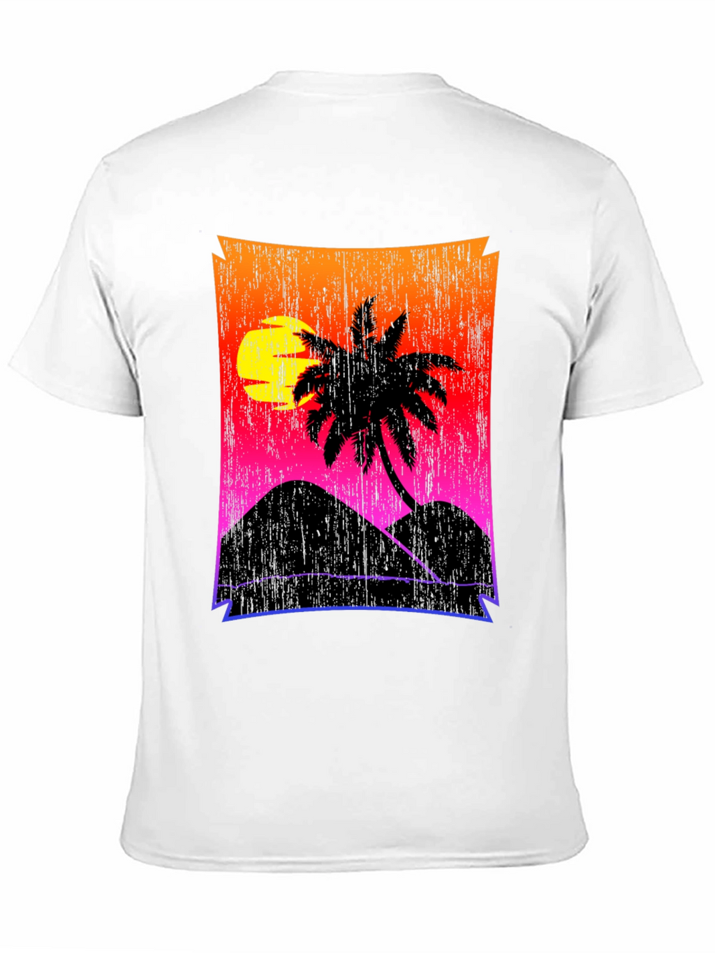 Sunset Palm Tee - Tropical Vibe T-Shirt