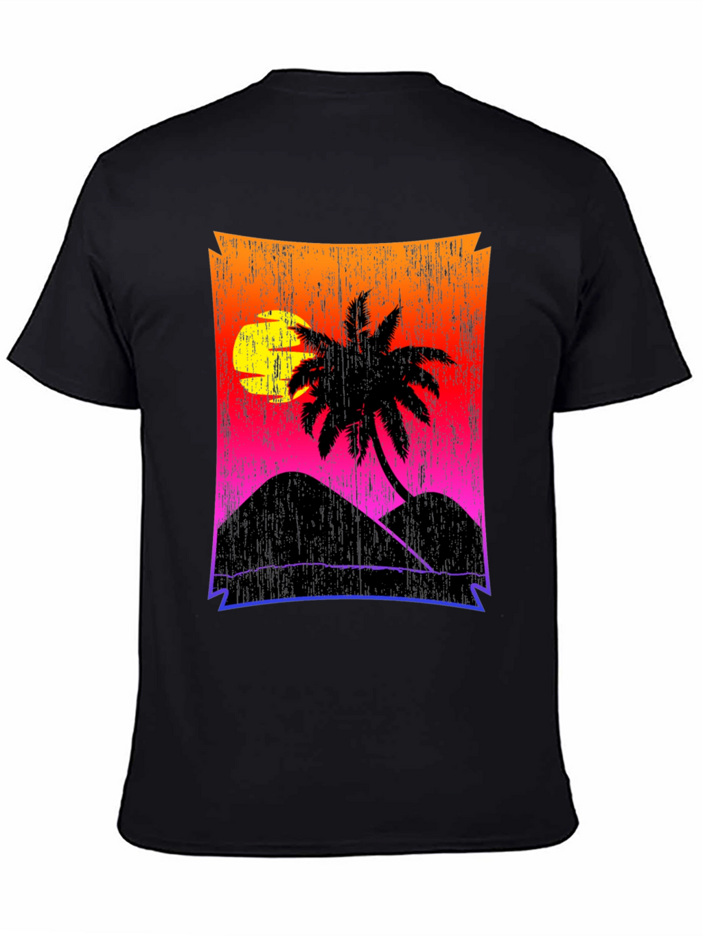 Sunset Palm Tee - Tropical Vibe T-Shirt