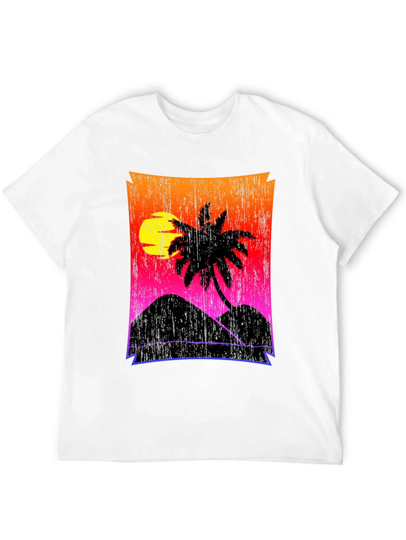 Sunset Palm Tee - Tropical Vibe T-Shirt