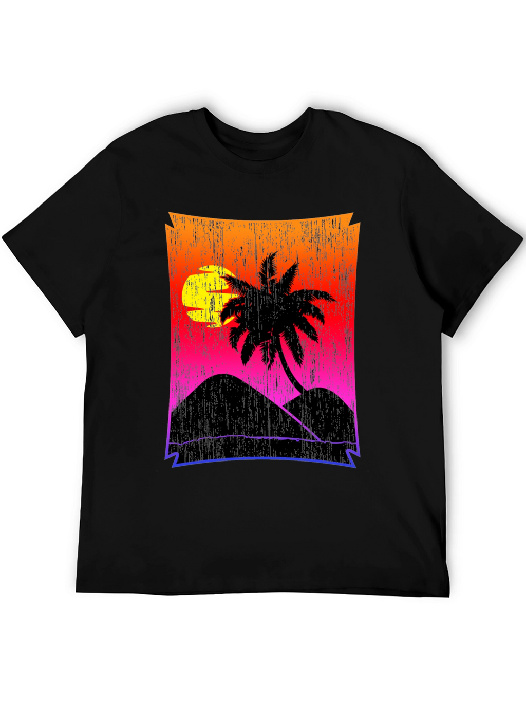 Sunset Palm Tee - Tropical Vibe T-Shirt